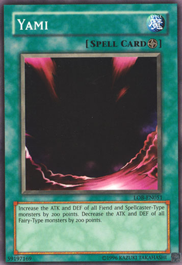Yami, Legend of Blue Eyes White Dragon · LOB-051