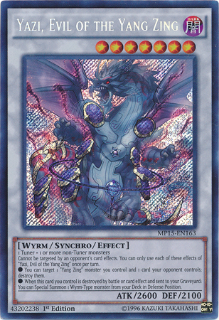 Yazi, Evil of the Yang Zing, 2015 Mega-Tin Mega Pack · MP15-EN163