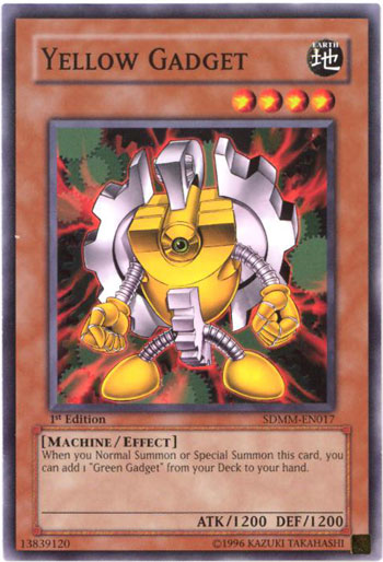 Yellow Gadget, Machina Mayhem Structure Deck · SDMM-EN017