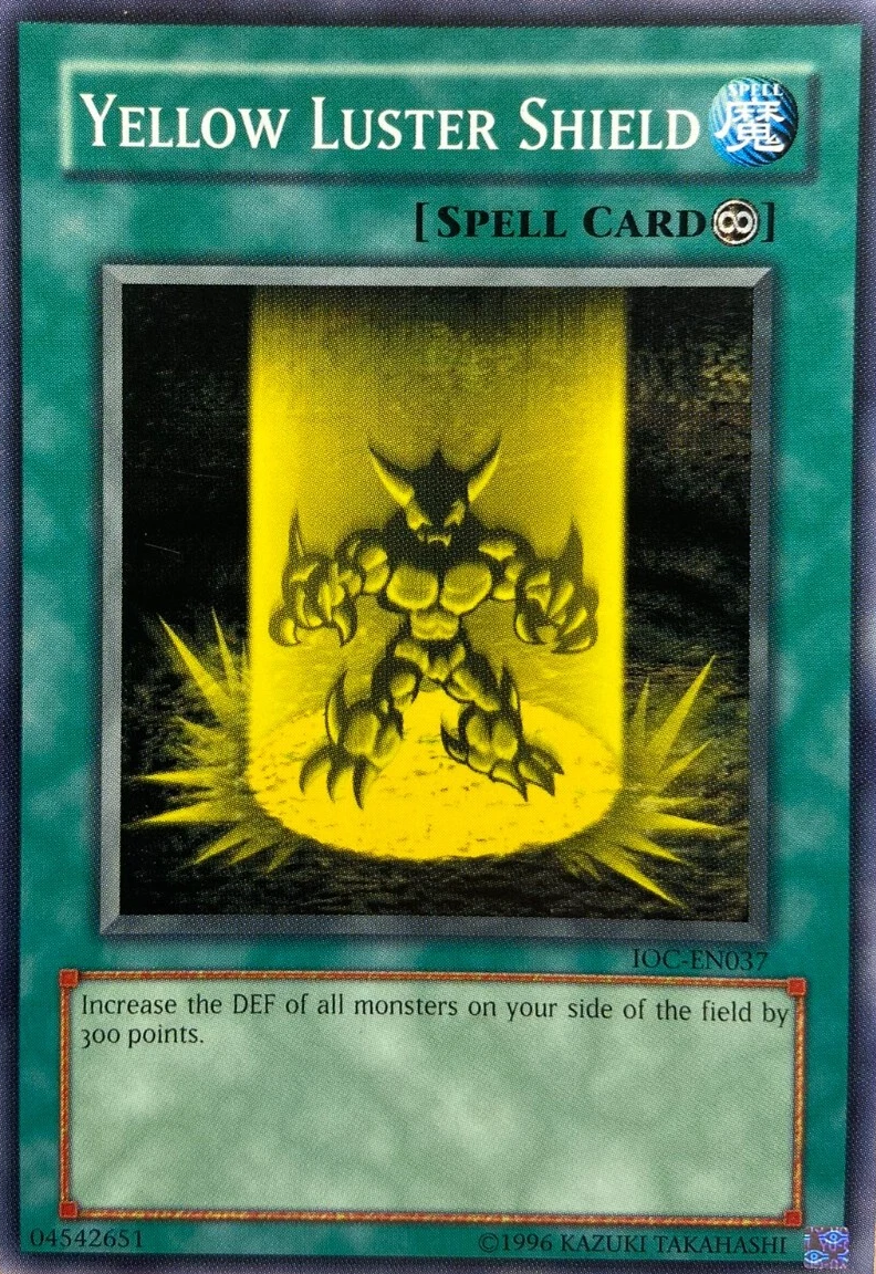 Yellow Luster Shield, Invasion of Chaos · IOC-037