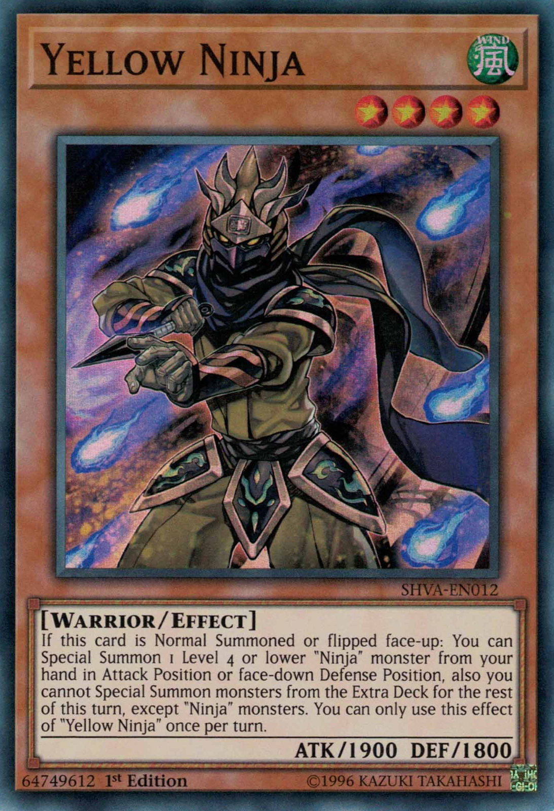 Yellow Ninja, Shadows in Valhalla · SHVA-EN012