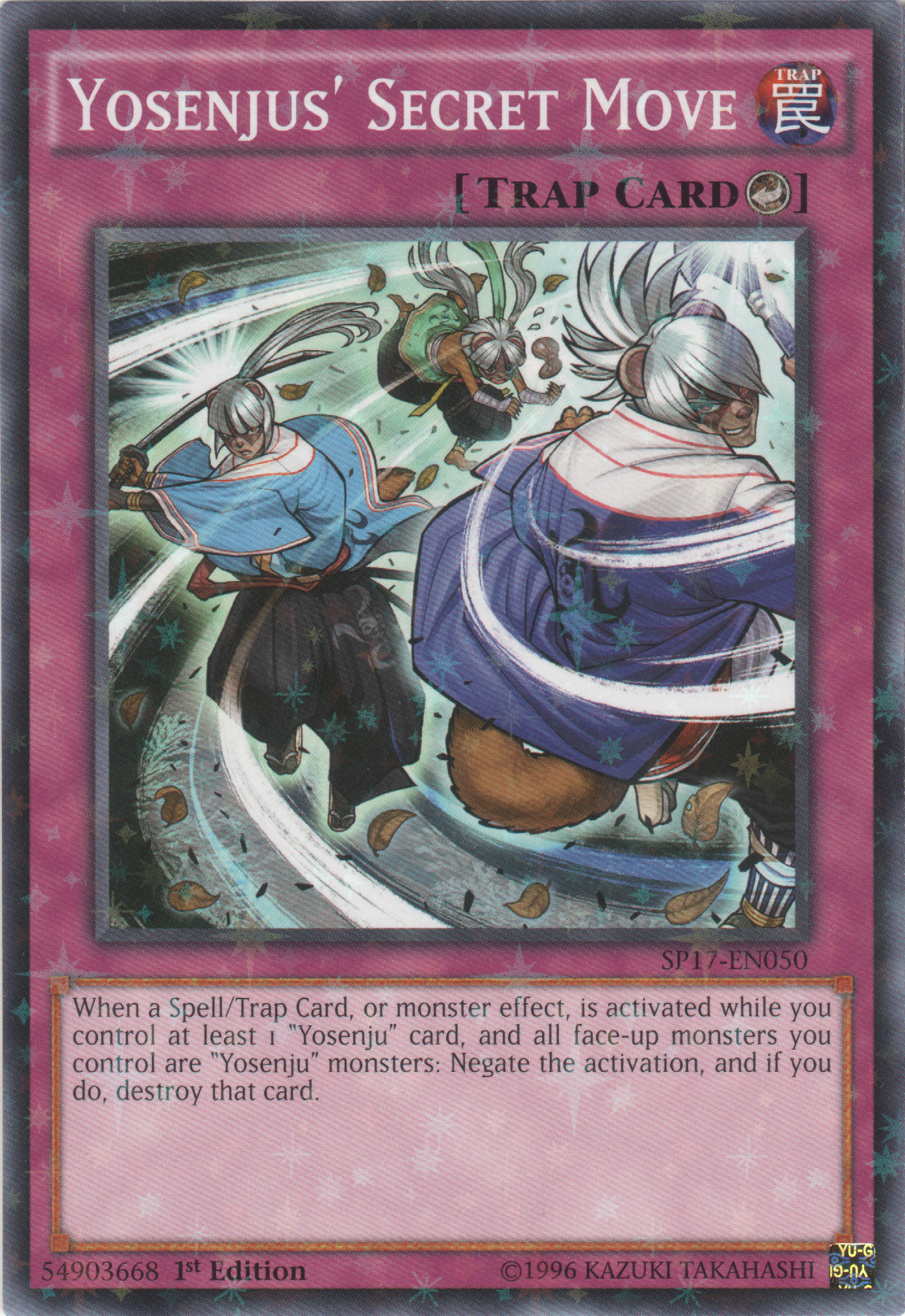 Yosenjus' Secret Move, Star Pack Battle Royal · SP17-EN050