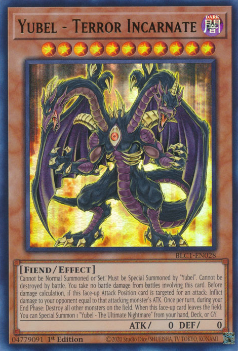 Yubel - Terror Incarnate, Battles of Legend: Chapter 1 · BLC1-EN028