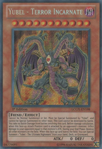 Yubel - Terror Incarnate, Legendary Collection 2: The Duel Academy Years Mega Pack · LCGX-EN198