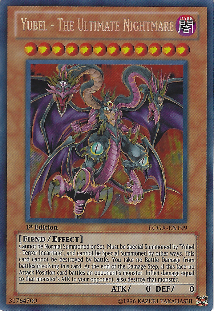 Yubel - The Ultimate Nightmare, Legendary Collection 2: The Duel Academy Years Mega Pack · LCGX-EN199