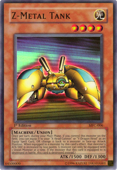 Z-Metal Tank, Magician's Force · MFC-006