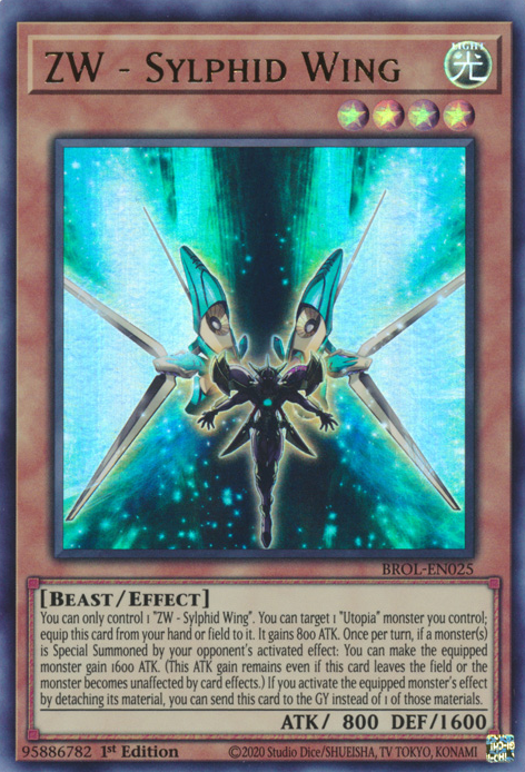 ZW - Sylphid Wing, Brothers of Legend · BROL-EN025