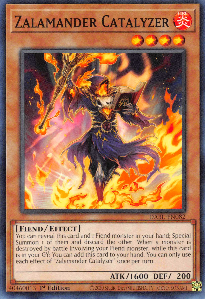Zalamander Catalyzer, Darkwing Blast · DABL-EN082