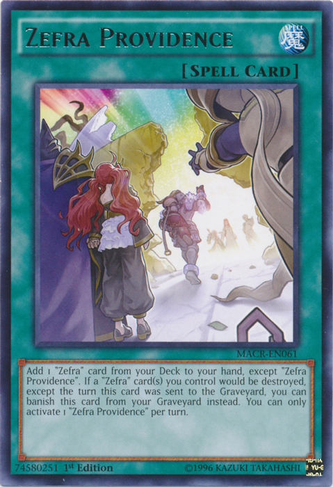 Zefra Providence, Maximum Crisis Sneak Peek Participation Card · MACR-EN061