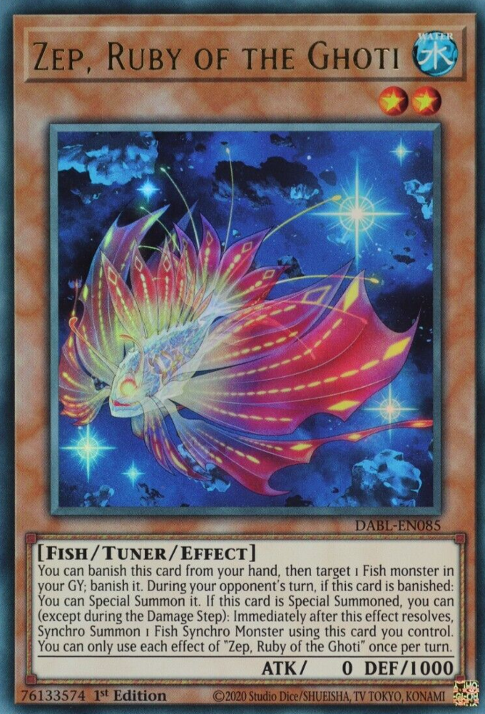Zep, Ruby of the Ghoti, Darkwing Blast · DABL-EN085