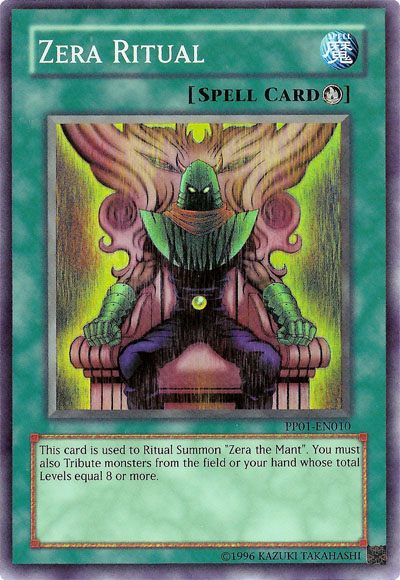 Zera Ritual, Premium Pack (TCG) · PP01-EN010