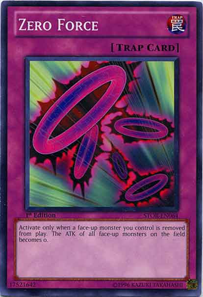 Zero Force, Storm of Ragnarok Sneak Peek Participation Card · STOR-EN064