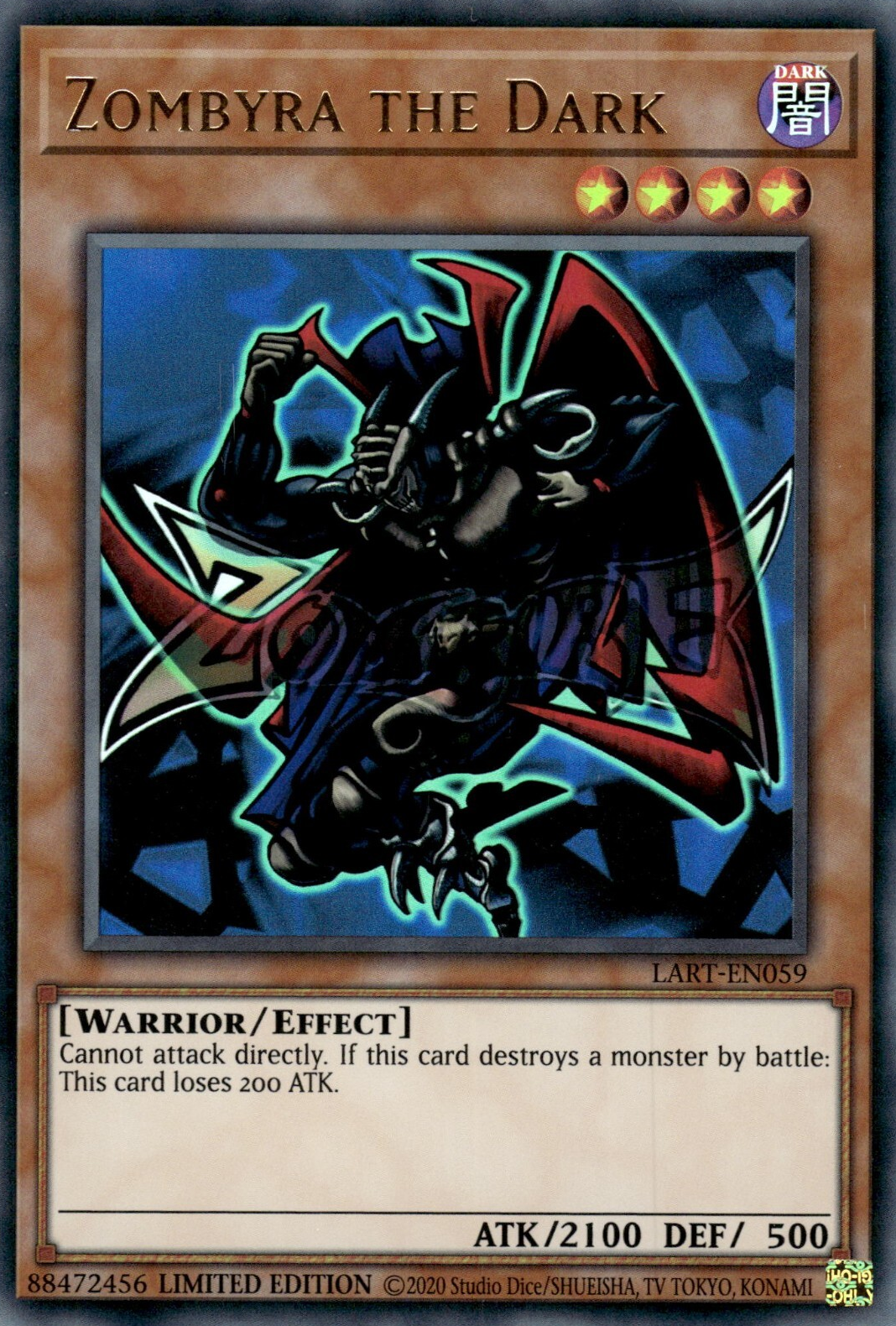 Zombyra the Dark, The Lost Art Promotion A · LART-EN059