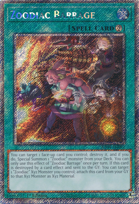 Zoodiac Barrage, Quarter Century Stampede · RA04-EN091