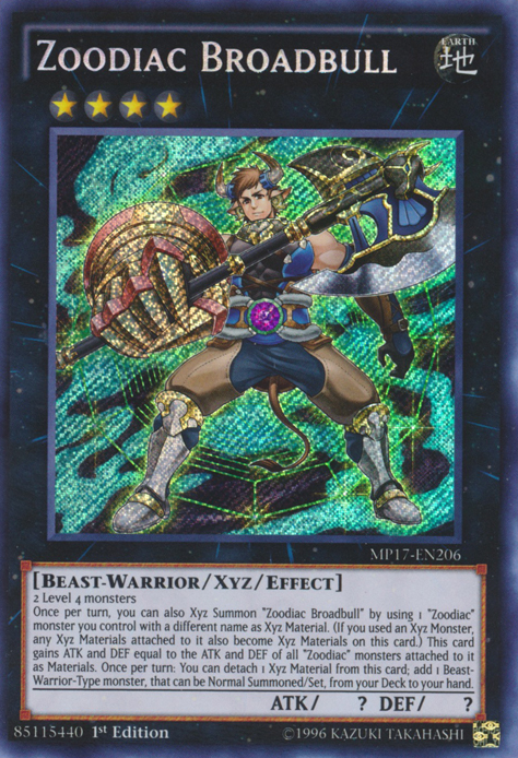 Zoodiac Broadbull, 2017 Mega-Tin Mega Pack · MP17-EN206