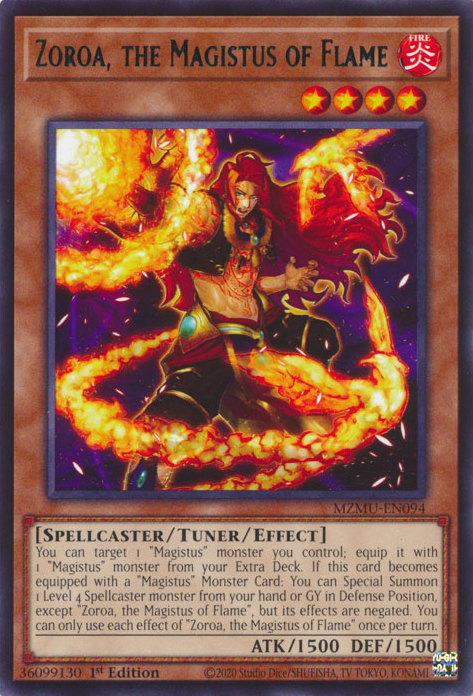 Zoroa, the Magistus of Flame, Maze of Muertos · MZMU-EN094