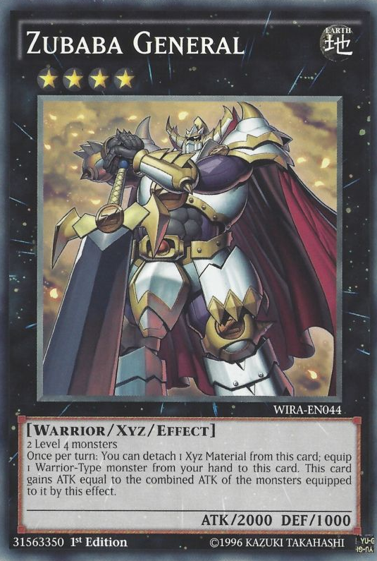Zubaba General, Wing Raiders · WIRA-EN044